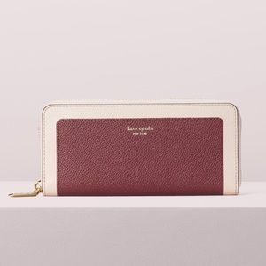 Kate Spade Margaux Slim Leather Continental Wallet